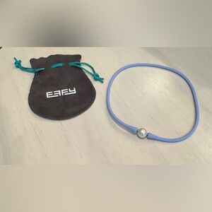 Effy Blue Periwinkle Choker with Pearl Closure